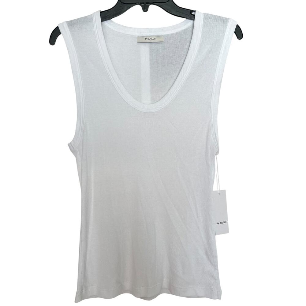 Pharaoh Collection Joan Tank in Lightweight Rib Size 3/Large - Picture 2 of 5